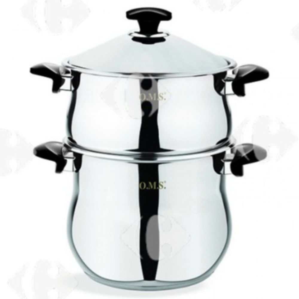 Couscoussier en Inox Oms 9,2L 24cm