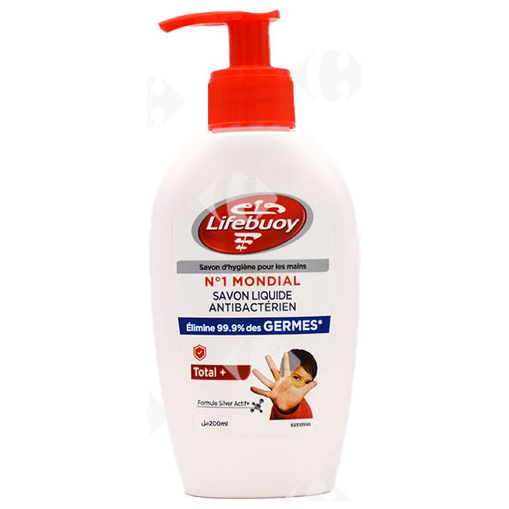 Savon Liquide Antibactérien Lifebuoy 200ml.