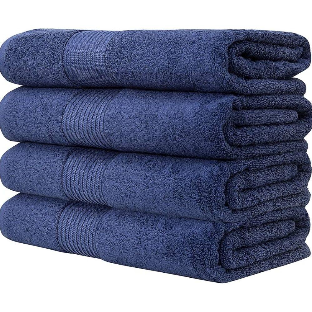 Drap de Bain Navy Tex Home 100x150 cm