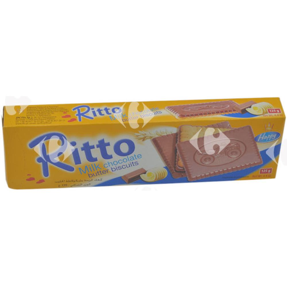 [644735] Petit Beurre Chocolat au Lait Ritto 125g.