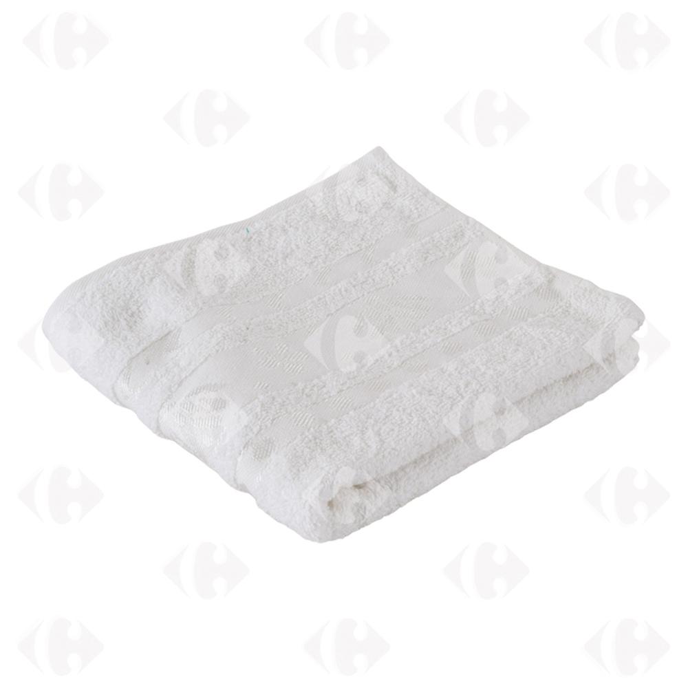 Serviette de Bain Blanche 50x90cm.