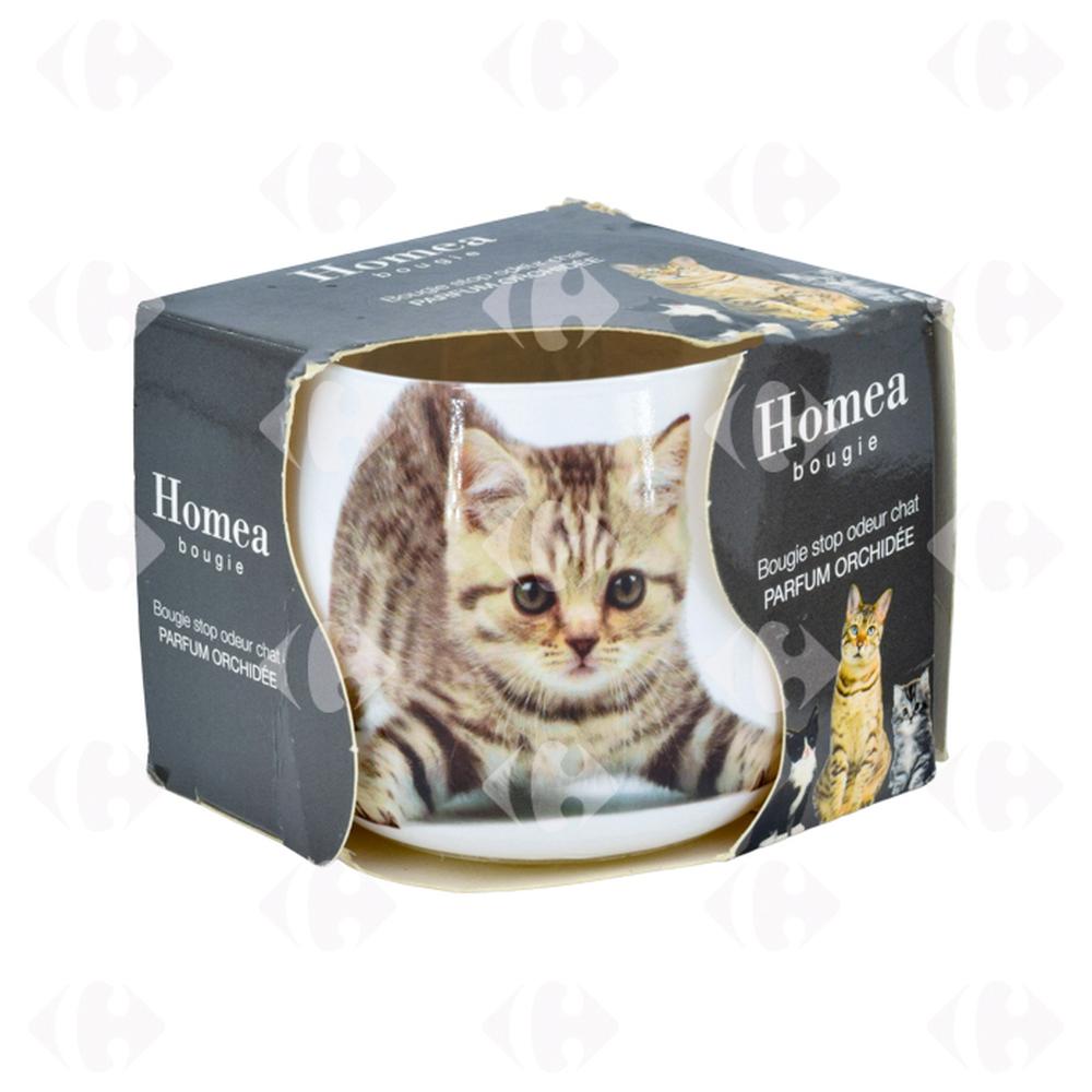 Bougie parfumée Anti Odeur Chats Ceras Roura.