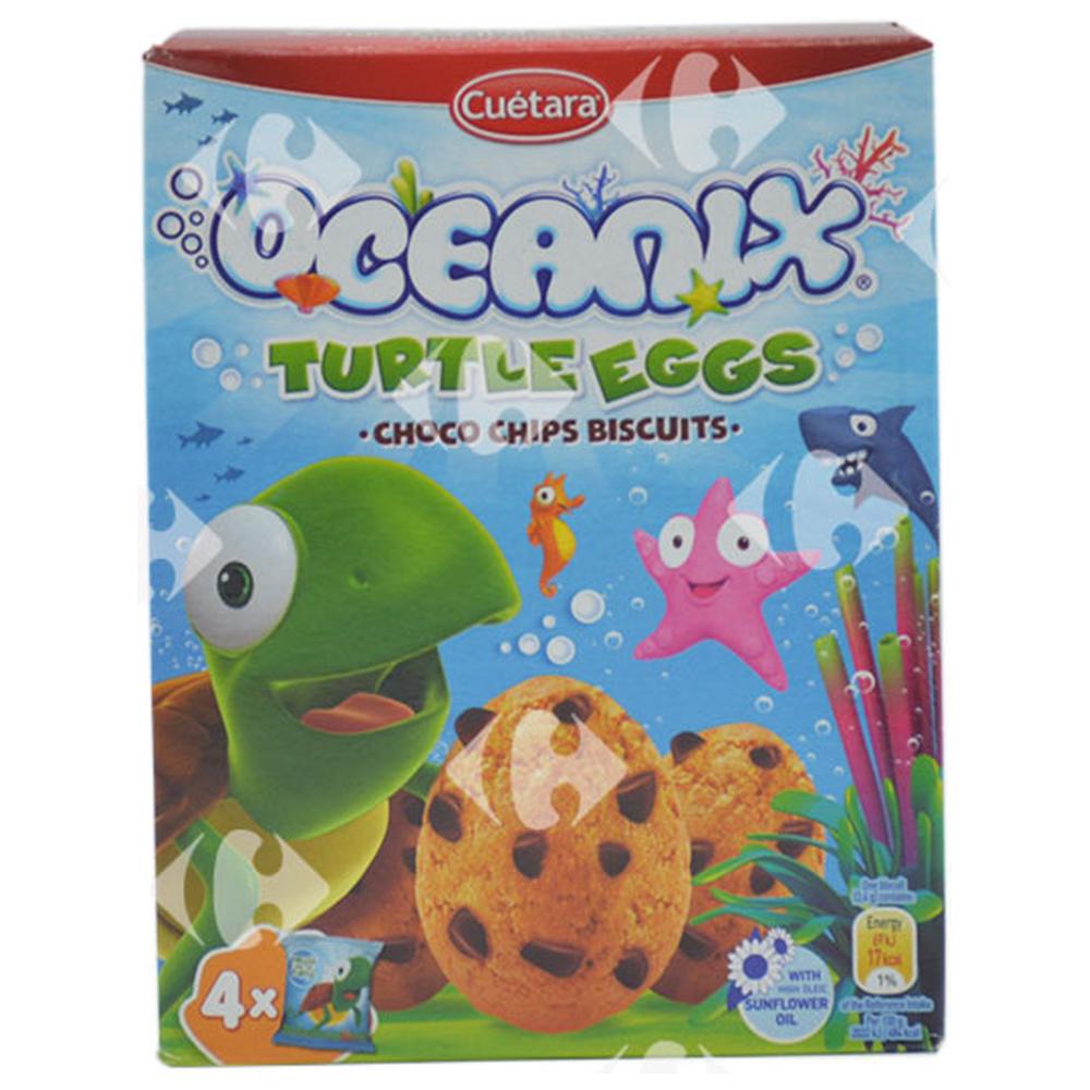 [637638] Mini Biscuits Turtle Eggs Oceanix Cuétara 140g.