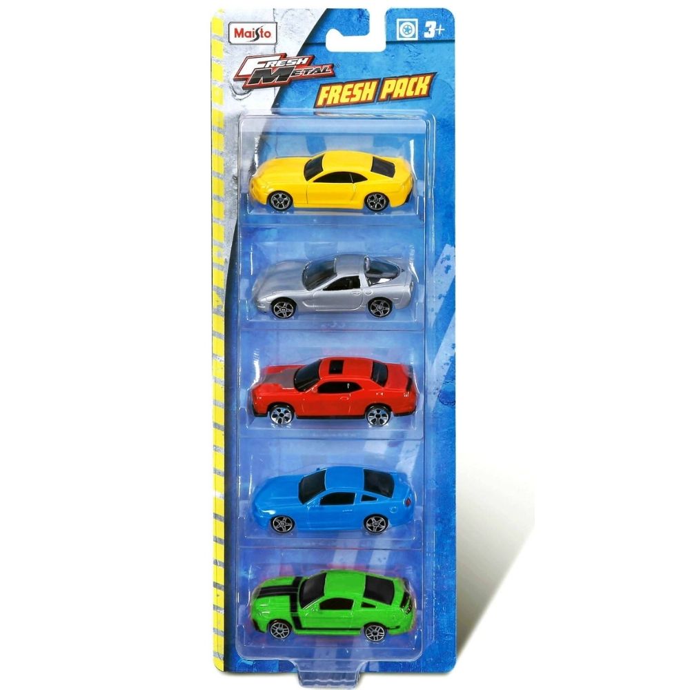 [425272] Jeux Voitures Fresh Métal 5 pièces
