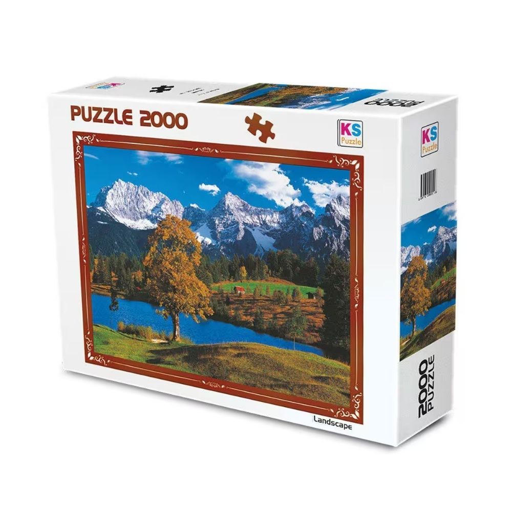 Puzzle Les Alpes Bavaroises 2000 pièces