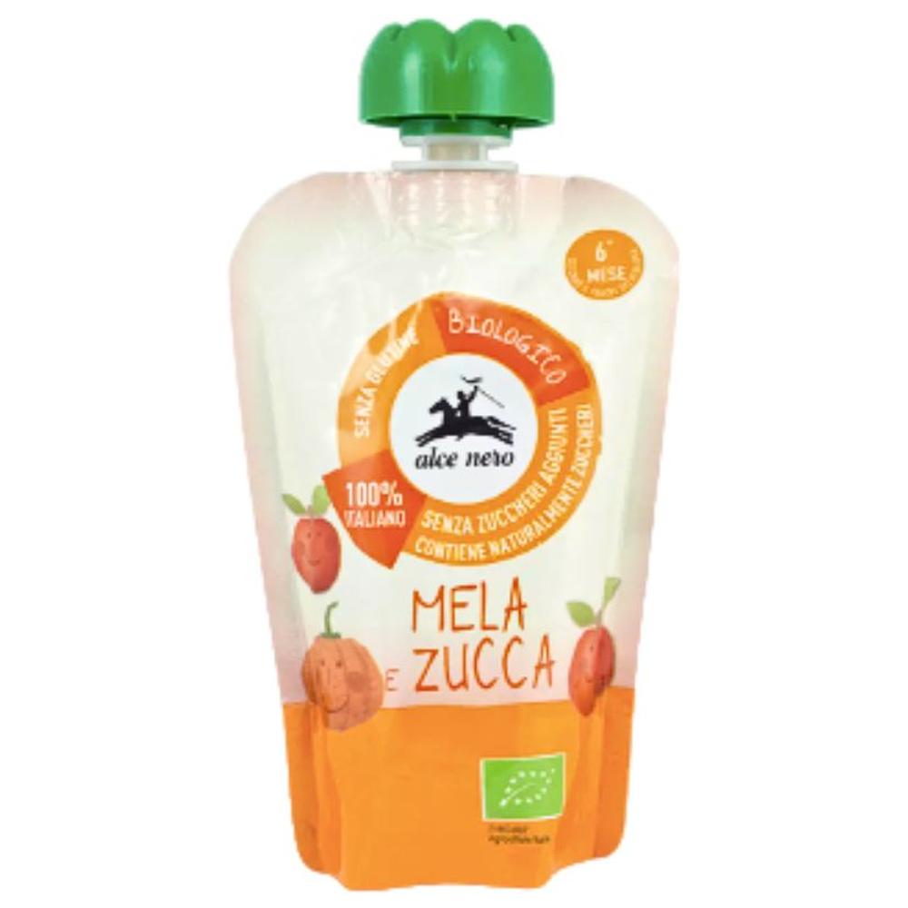 [713643] Gourde Purée Pomme Courge Bio Alce Nero 100g