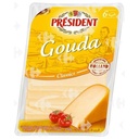 Gouda en Tranches Président 150g.