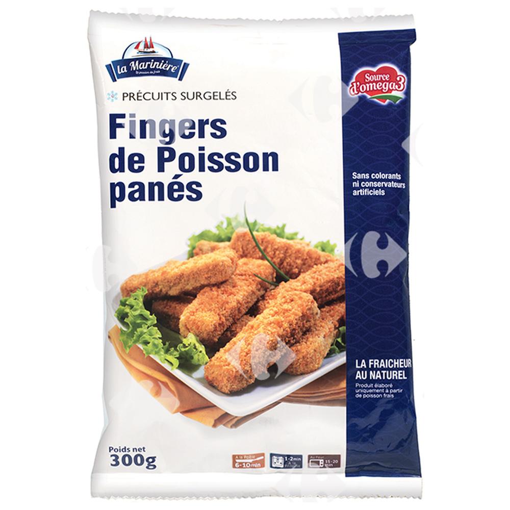 [518183] Fingers de Poisson Panés Nature La Marinière 300g.