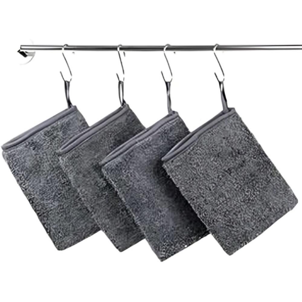 [710710] Lot de Gant Gris Foncé Tex Home 21x15 cm