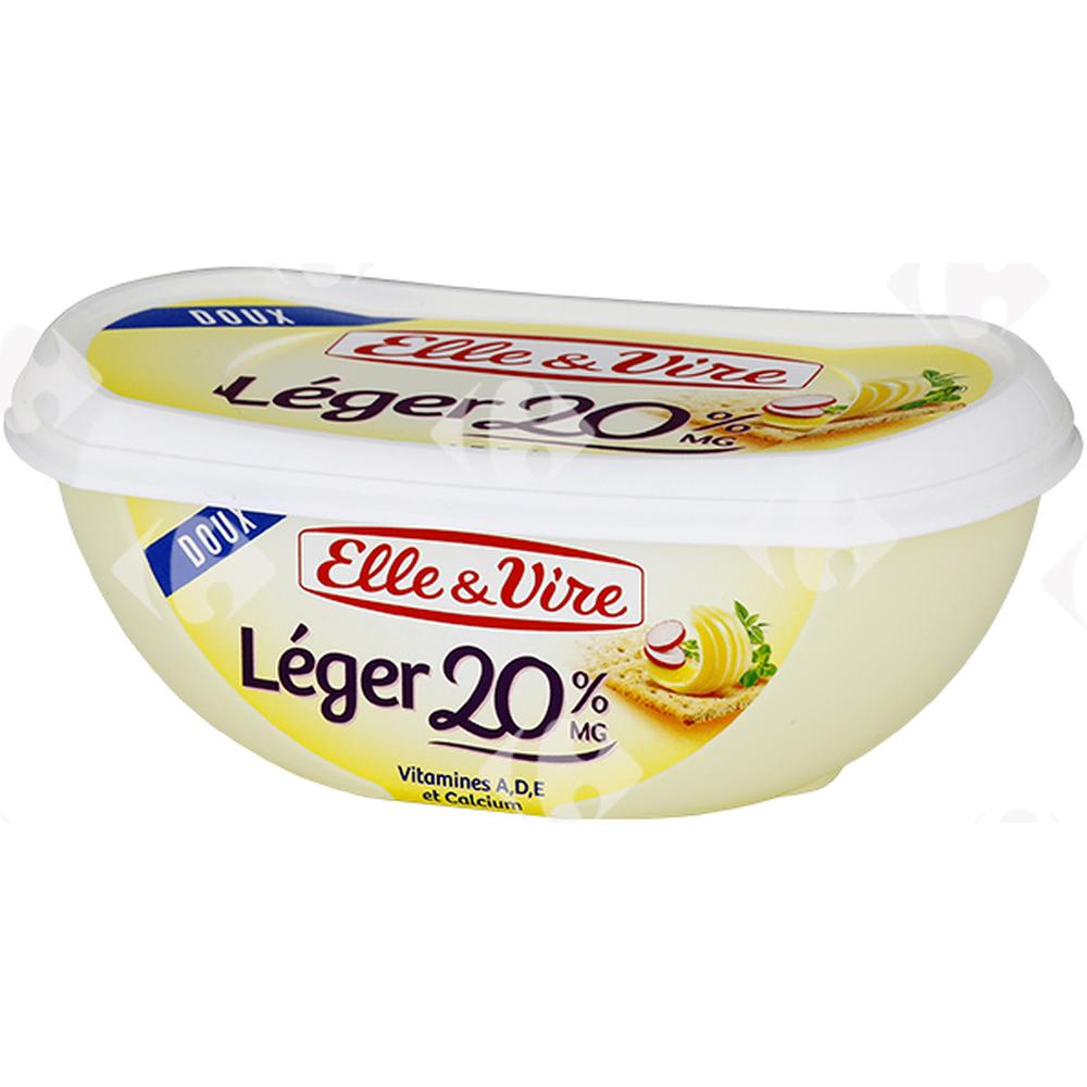 [65661] Beurrier Léger 20%Mg Elle Et Vire 250g.