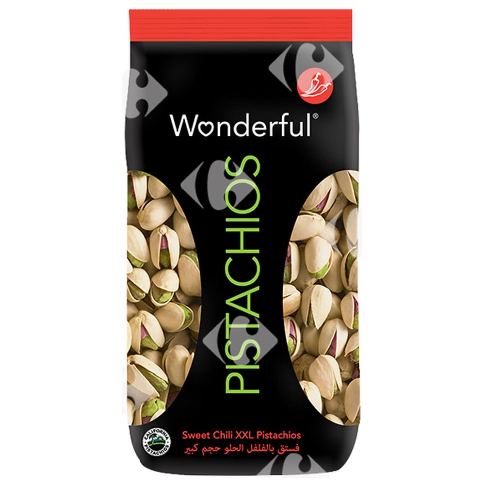 Pistaches au Piment Doux Wonderful 220g.