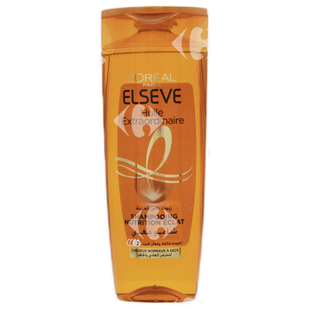 [546129] Shampooing Huile Extraordinaire Cheveux Normaux à Sec l'Oréal Elsève 400ml