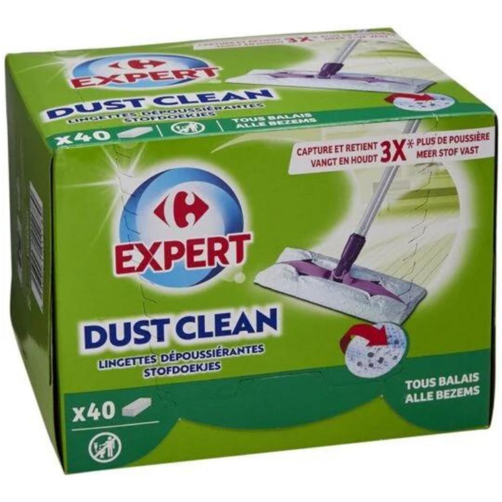 [530688] Lingettes Dépoussiérantes Carrefour Expert 40 unités