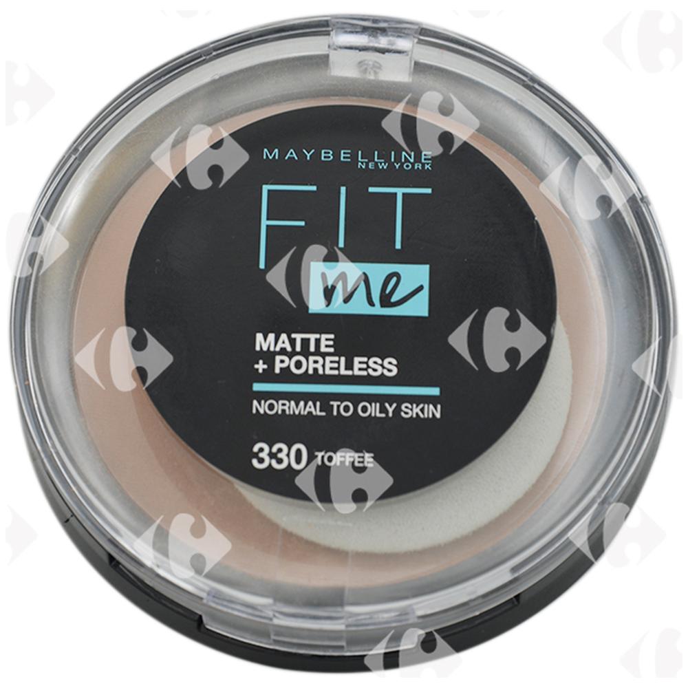 [663933] Poudre Fit Me Matte & Poreless 330 Toffee Maybelline.