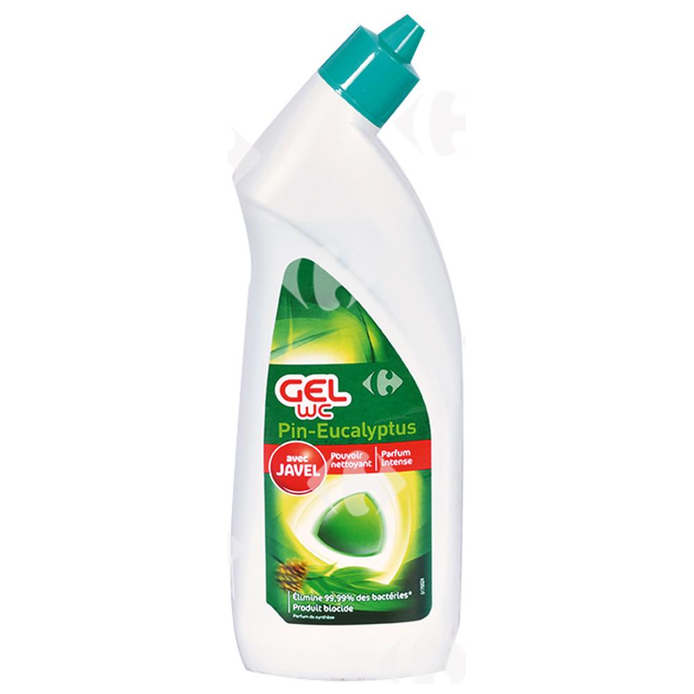 [171322] Gel Wc Avec Javel Pin Eucalyptus Carrefour 750ml