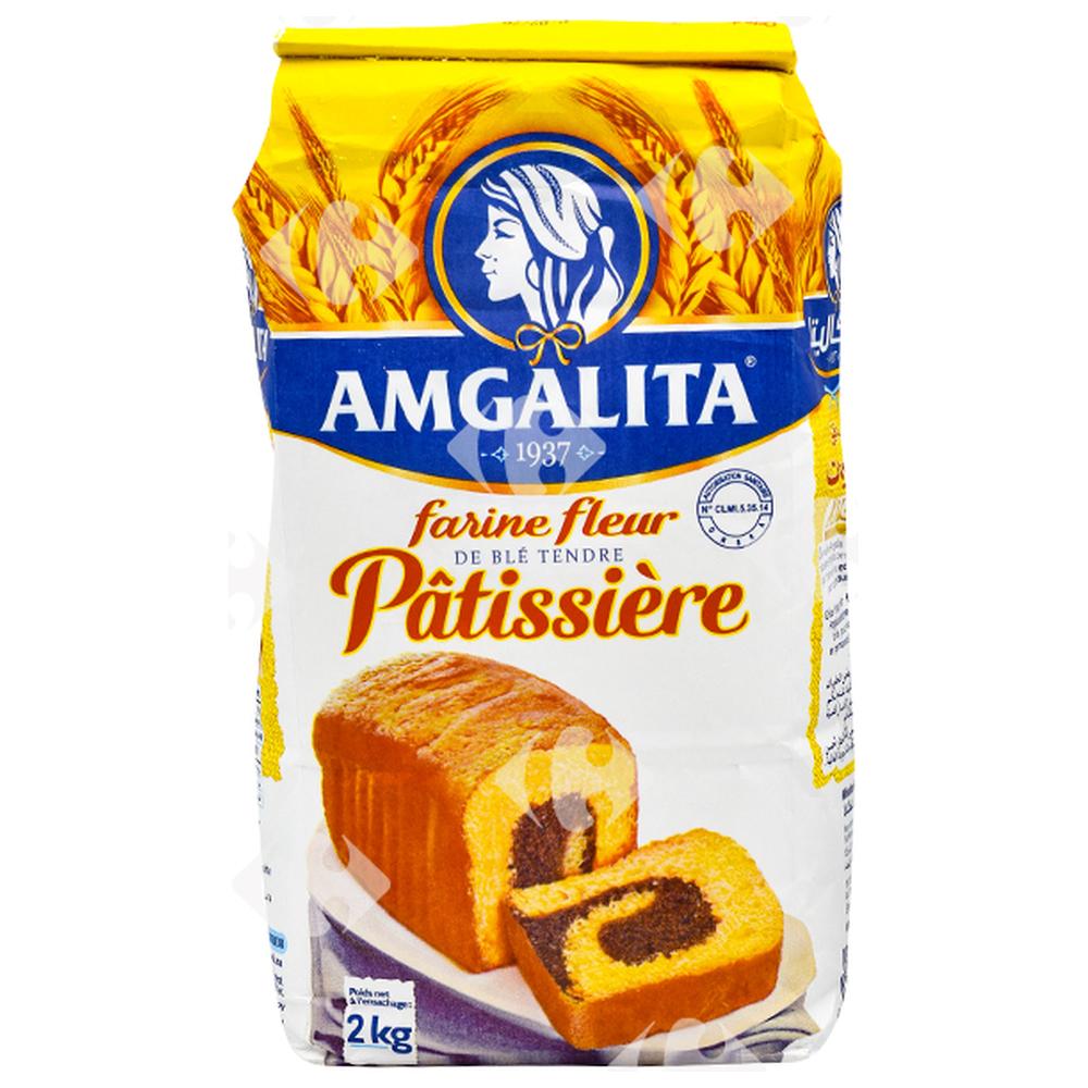 Farine Pâtissière Fleur de Blé Tendre Amgalita 2kg.