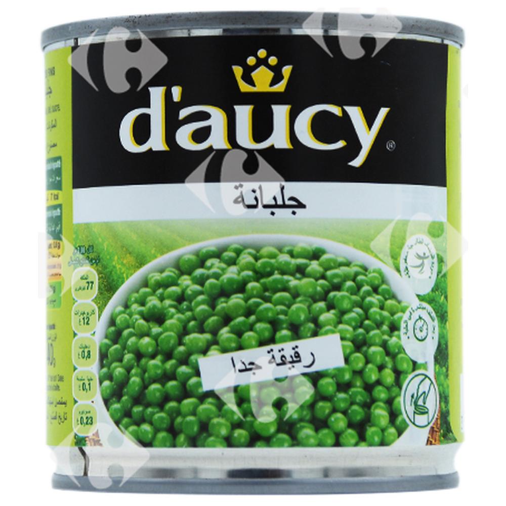 Conserve de Petits Pois Très Fins D'Aucy 400g.