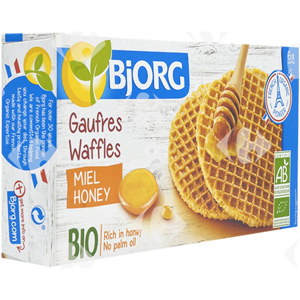 [424250] Gauffres au Miel Bio Bjorg 175g.