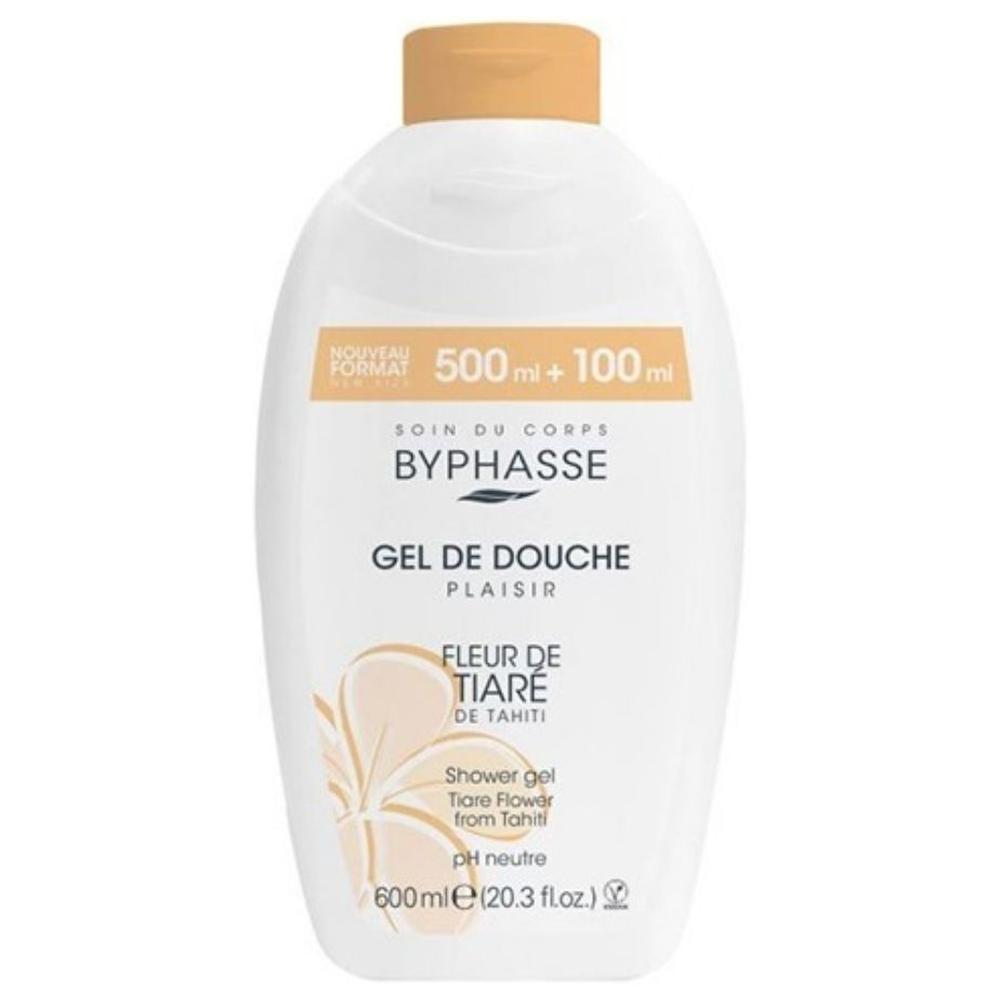[730736] Lait Douche Fleur de Tiaré Byphasse 600ml