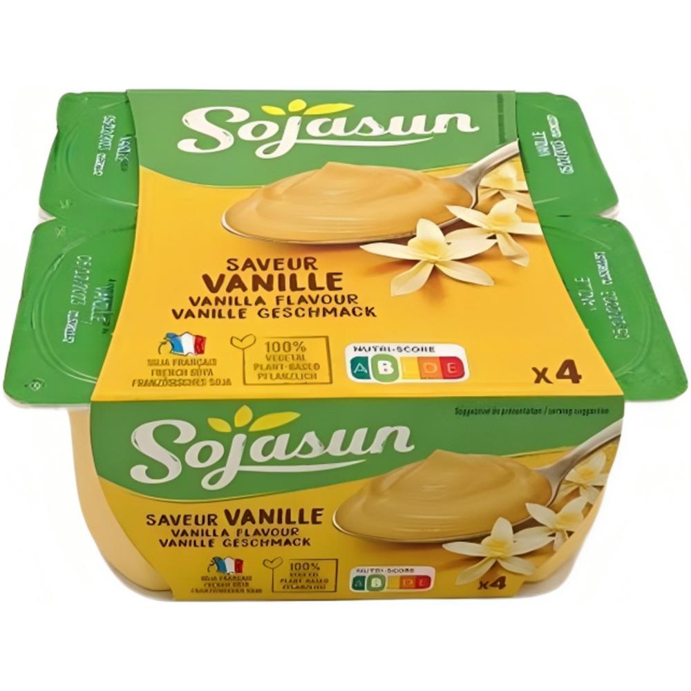 [412512] Dessert Végétal à la Vanille Sojasun 2x100g.