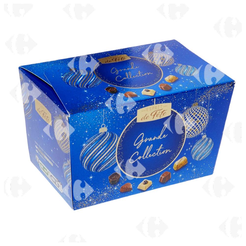 Chocolat Lait Noir et Blanc Esprit de Fête 16x220g.