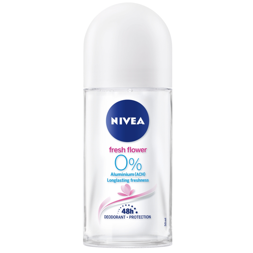 [635949] Déodorant Femme Roll On Fresh Flower 0% Aluminium Nivea 50ml.
