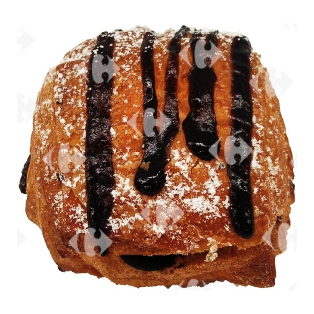 [208366] Mini croissant au chocolat à la pièce.