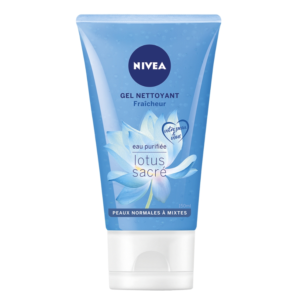 [1593] Gel Nettoyant Fraîcheur Peaux Normales à Mixtes Nivea 150ml.