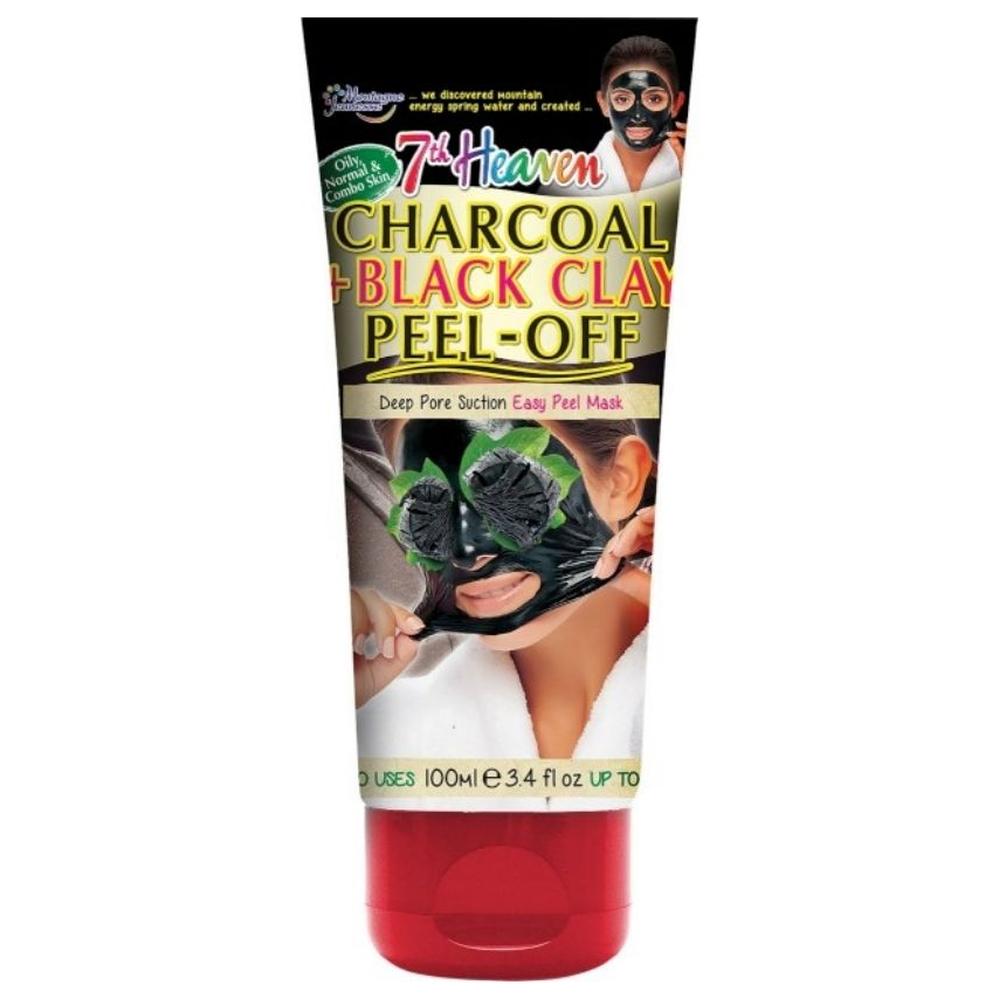 Masque Peel Off au Charbon et à l'Argile 7th Heaven 100ml