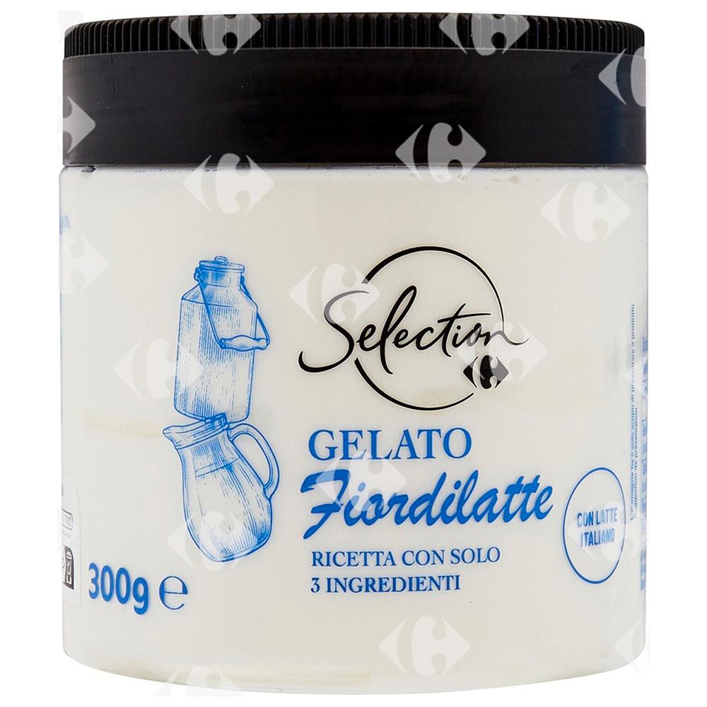 Gelato Fiordilatte Carrefour Selection 300g