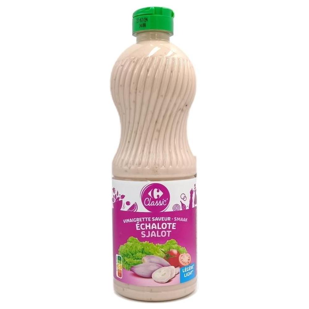 [704465] Vinaigrette Légère Saveur Échalote Carrefour 500ml