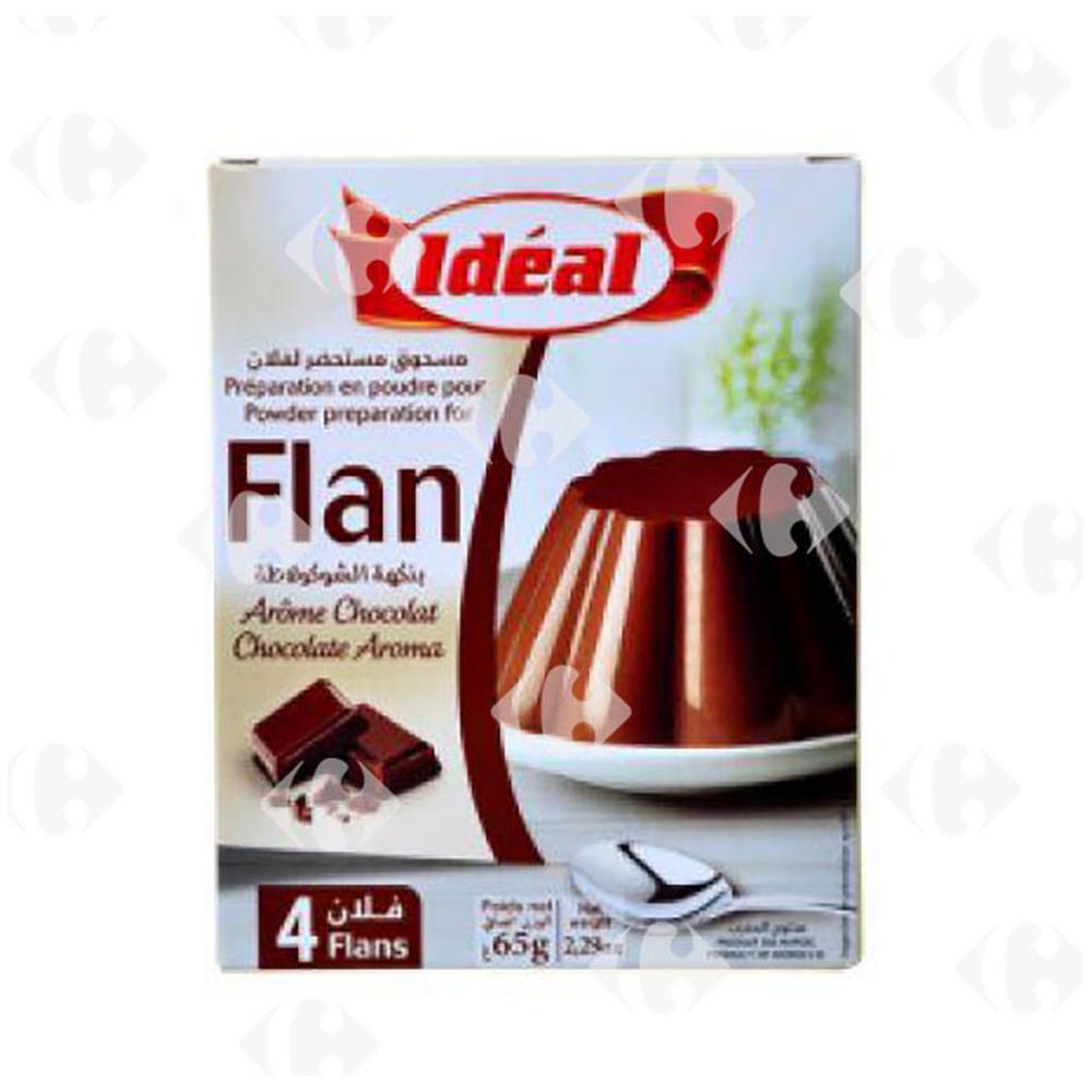 Flan à Préparer Chocolat Idéal 50g.