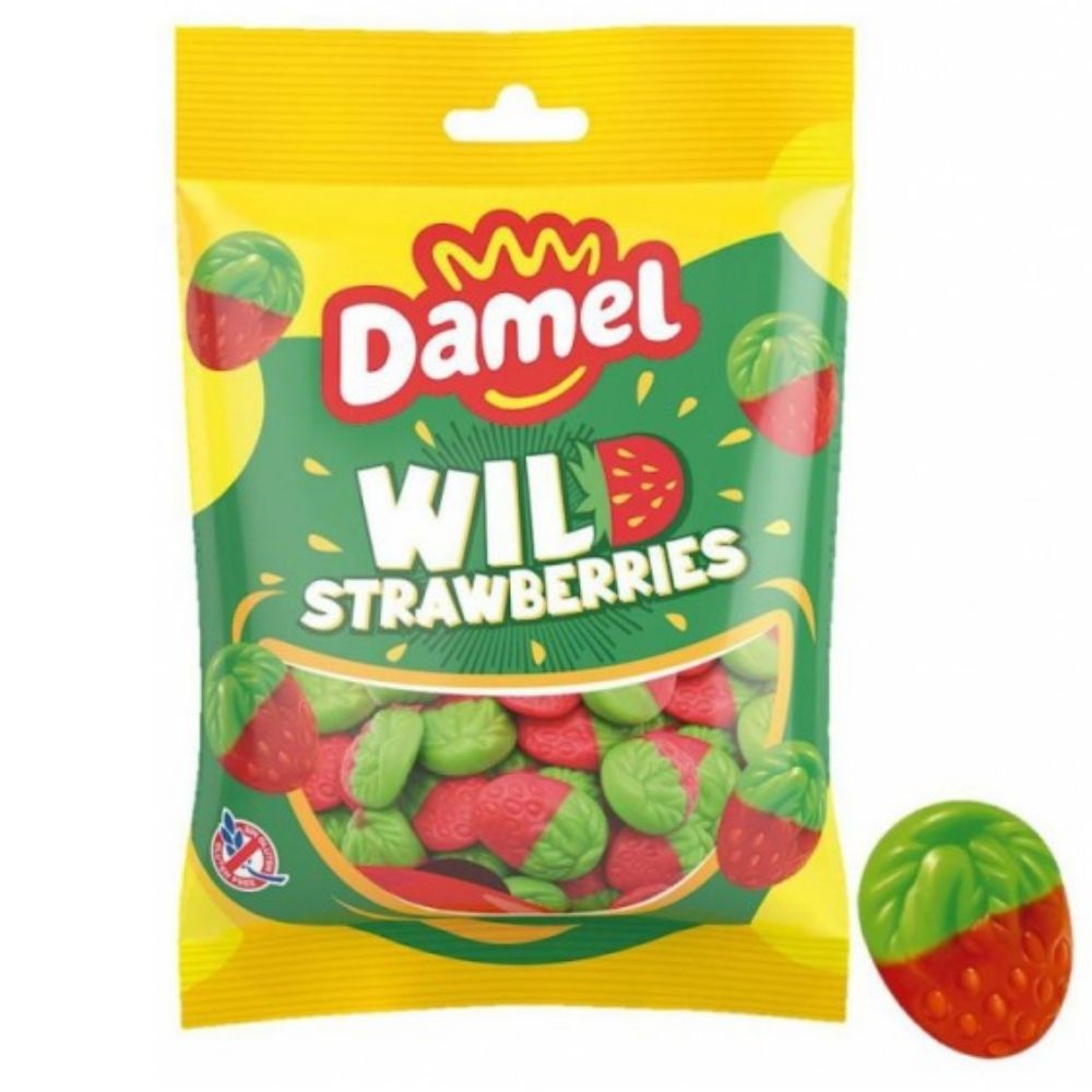 [688524] Gélifiés Fraise Damel 80 g
