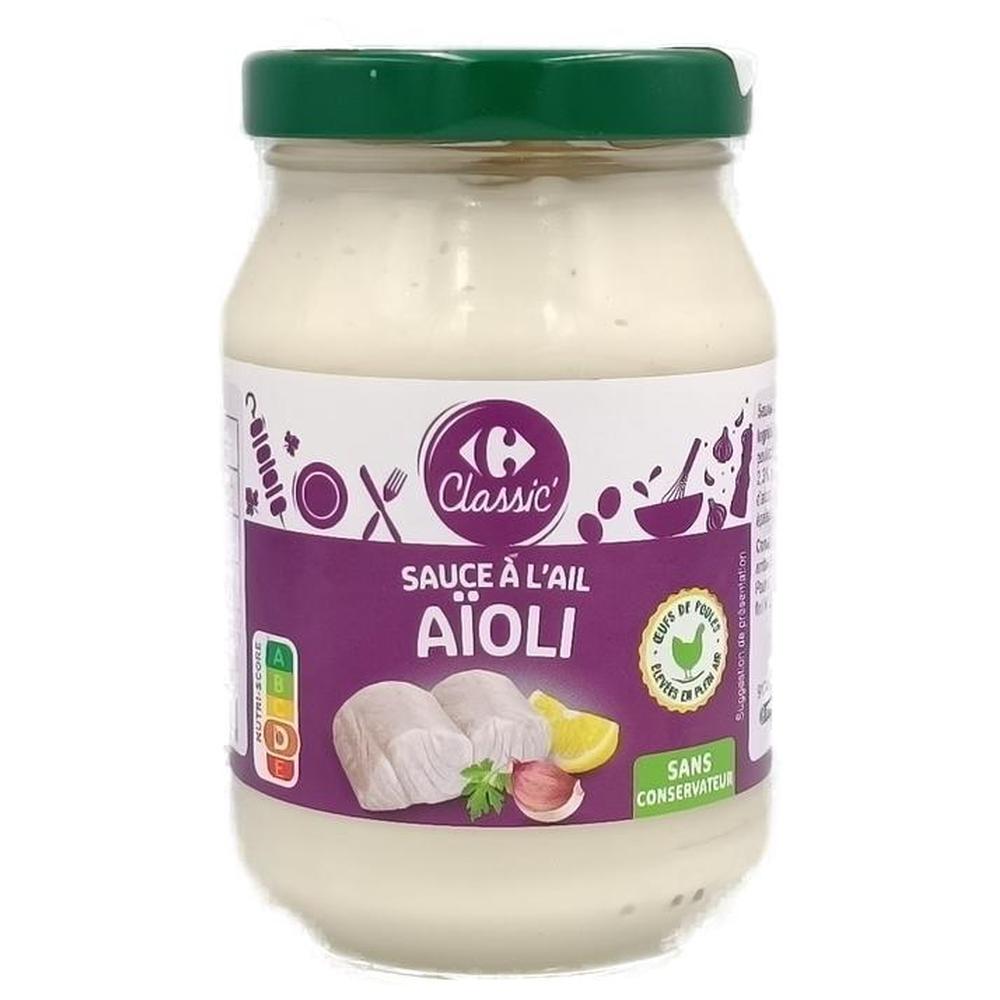 [704927] Sauce Aïoli Carrefour 245g.