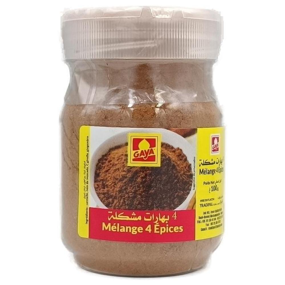 Mélange 4 Épices Gaya 100g.