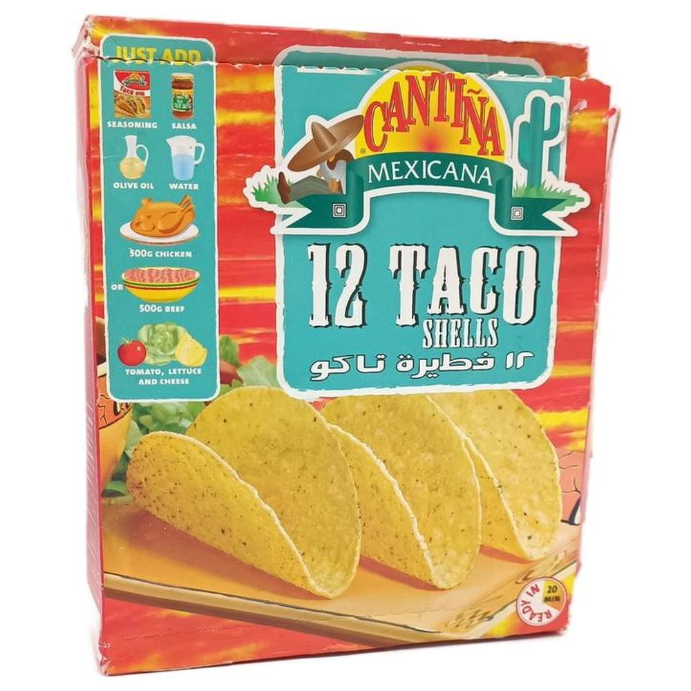 [699757] Kit 12 Tacoshells Cantina Mexicana 150g.