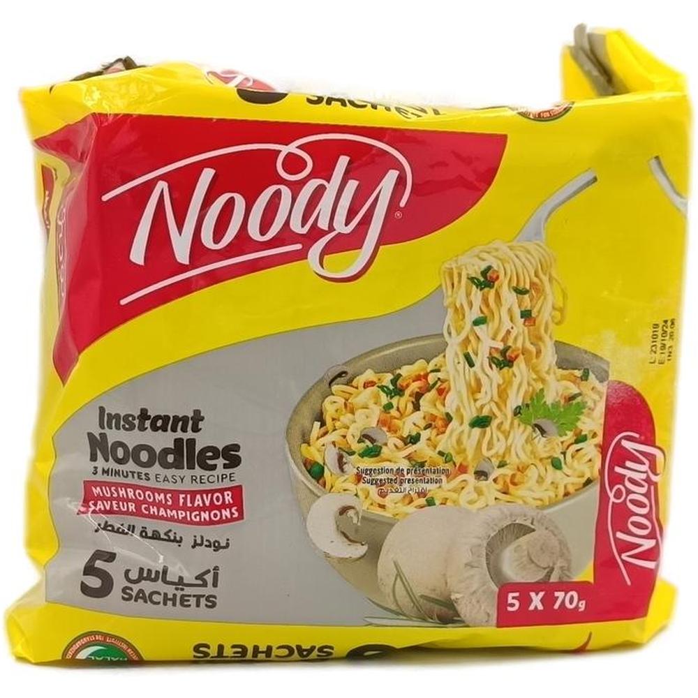 [697943] Nouilles Champignons Noody 5x70g.