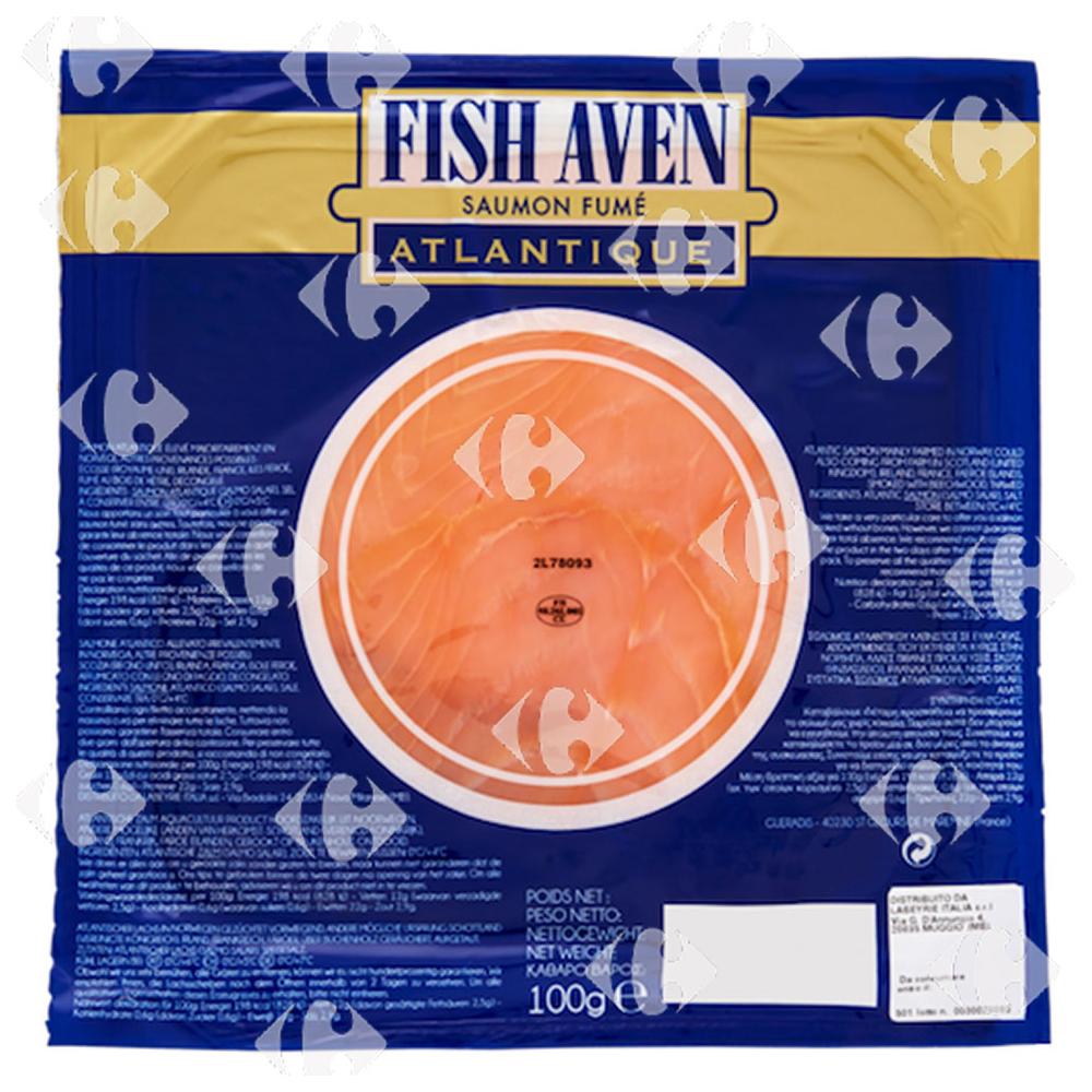 [640172] Saumon Fumé Fish Aven 100g.