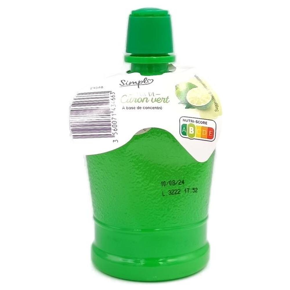 [704684] Jus de Citron Vert Crrefour Simpl 200ml.