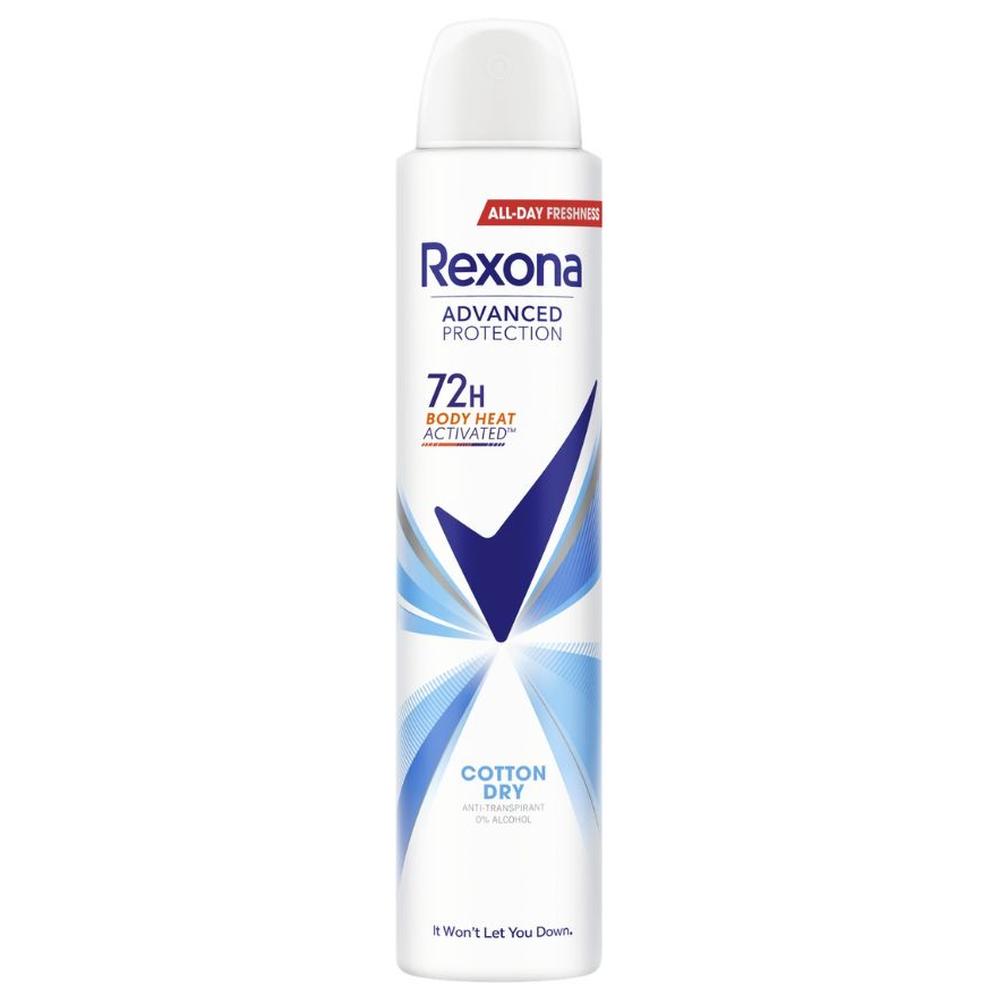 Atomiseur Femme Cotton Dry Rexona 200ml