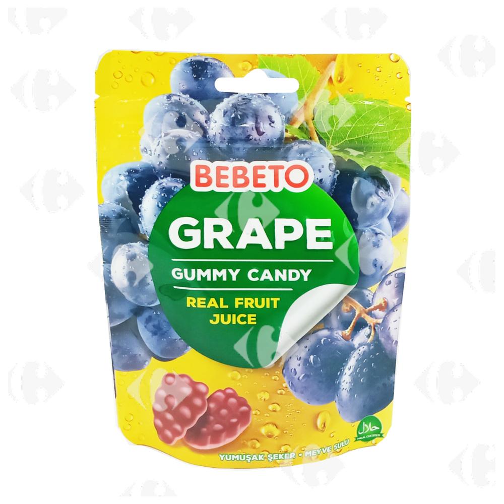 Gommes Grape Fruit Juice Bebeto 60g