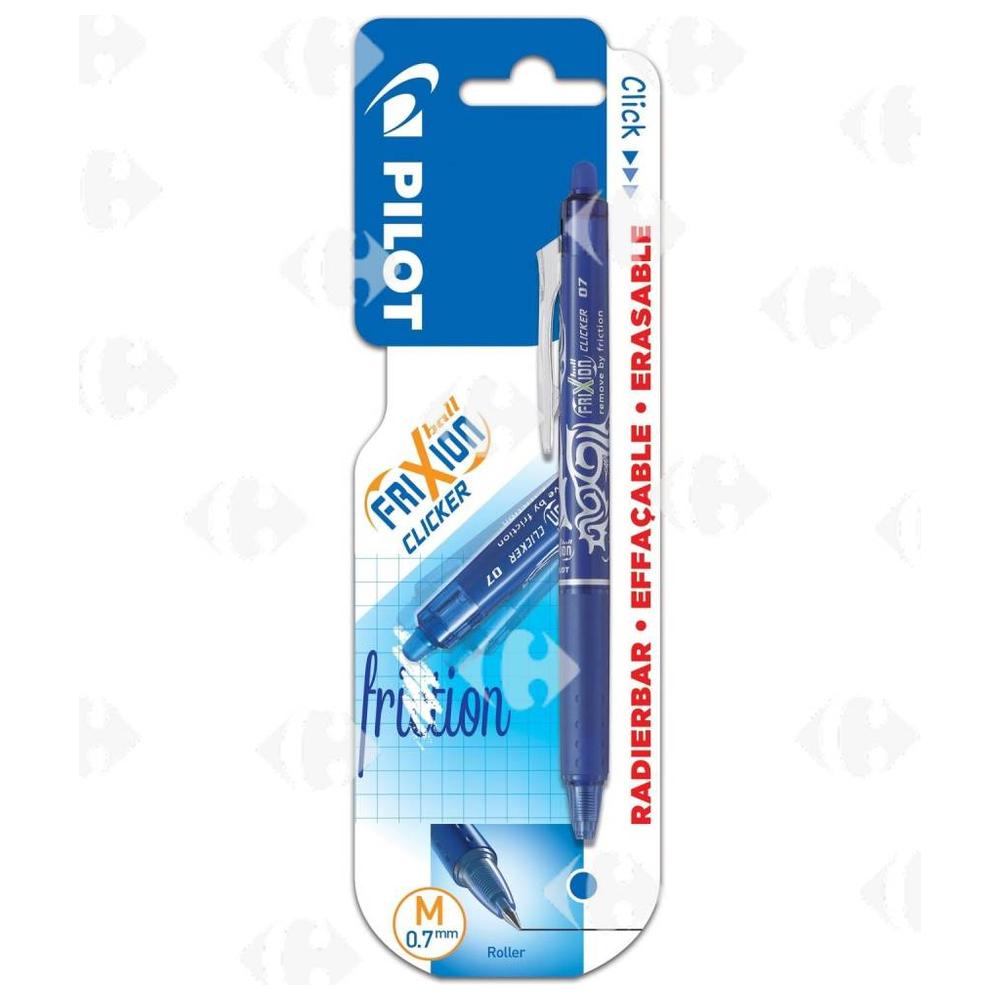 [534967] Stylo Rollerball Bleu Frixion Ball Pilot 0,7mm