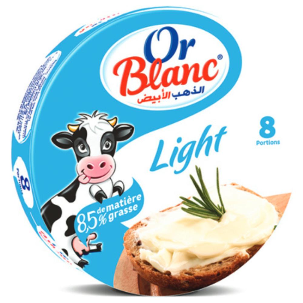 Fromage Fondu Light Or Blanc 8 portions.