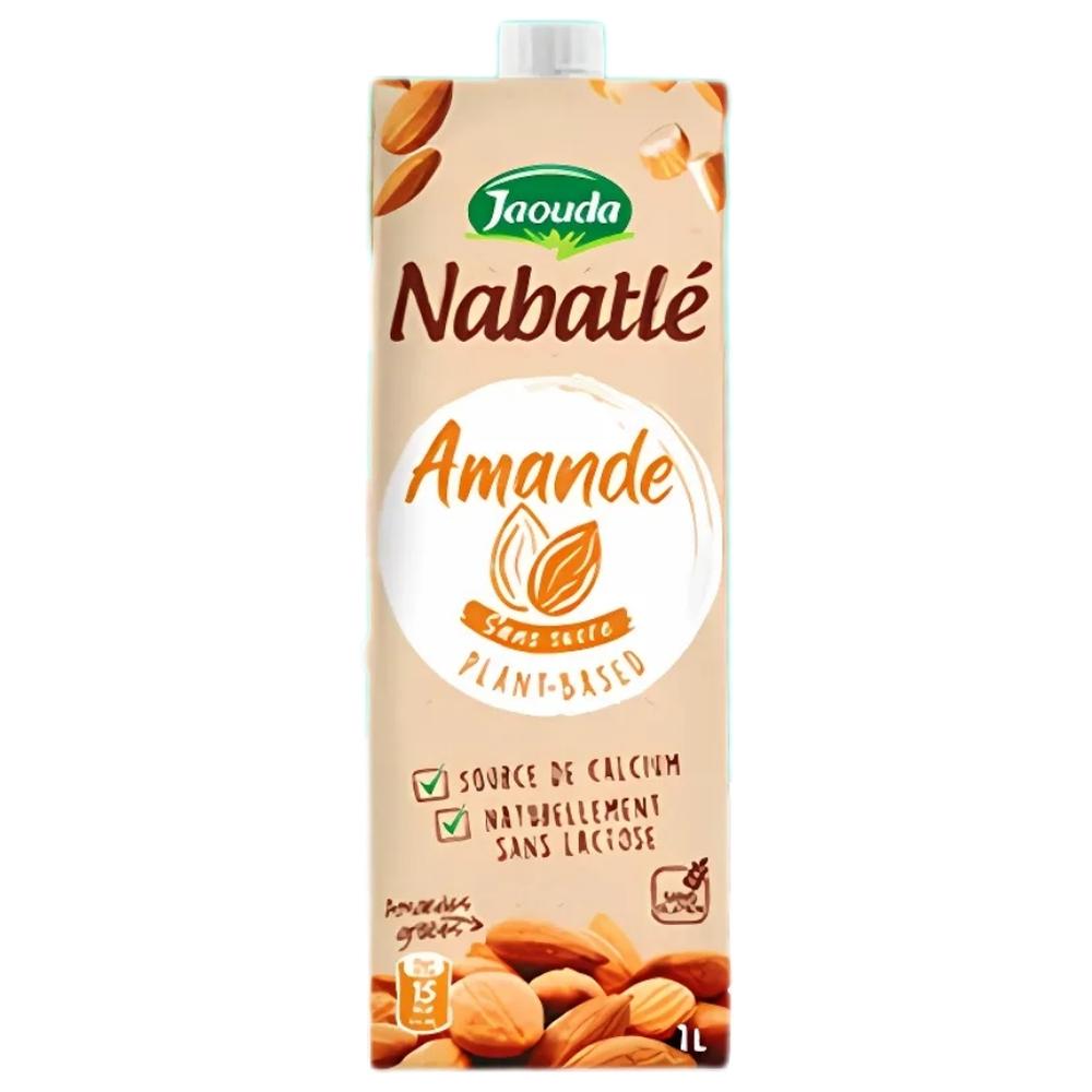 Boisson Lait L'Amande Sans Sucre Nabatlé Jaouda 1L