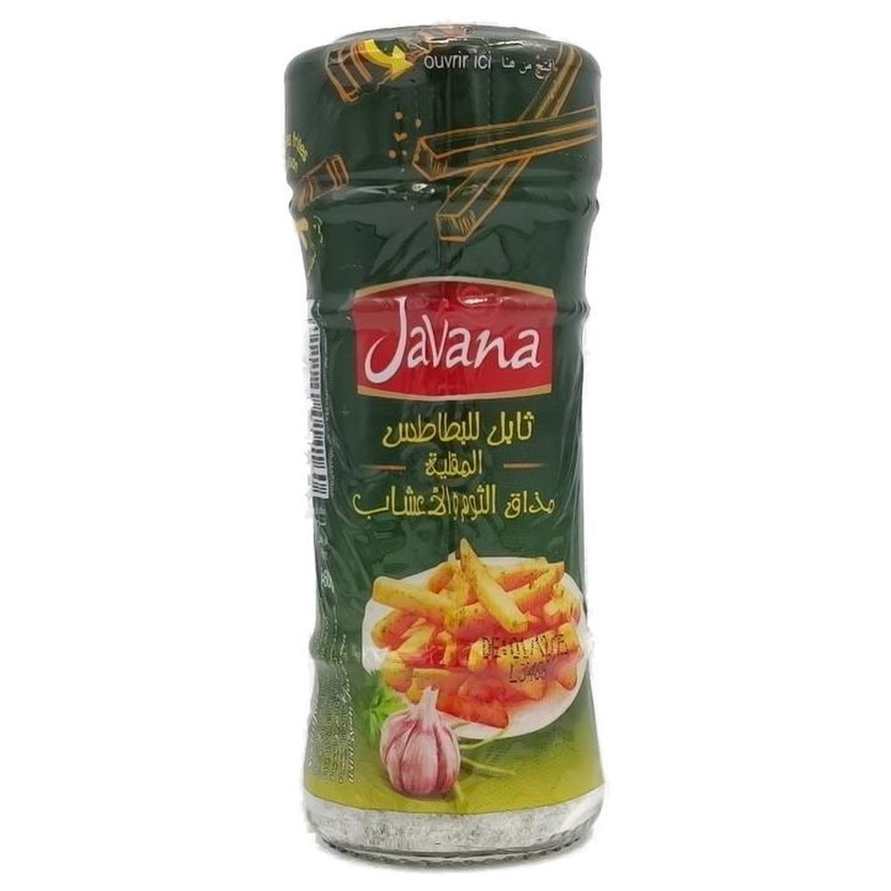 Assaisonnement Frites Goût Ail et Fines Herbes Javana 60g.
