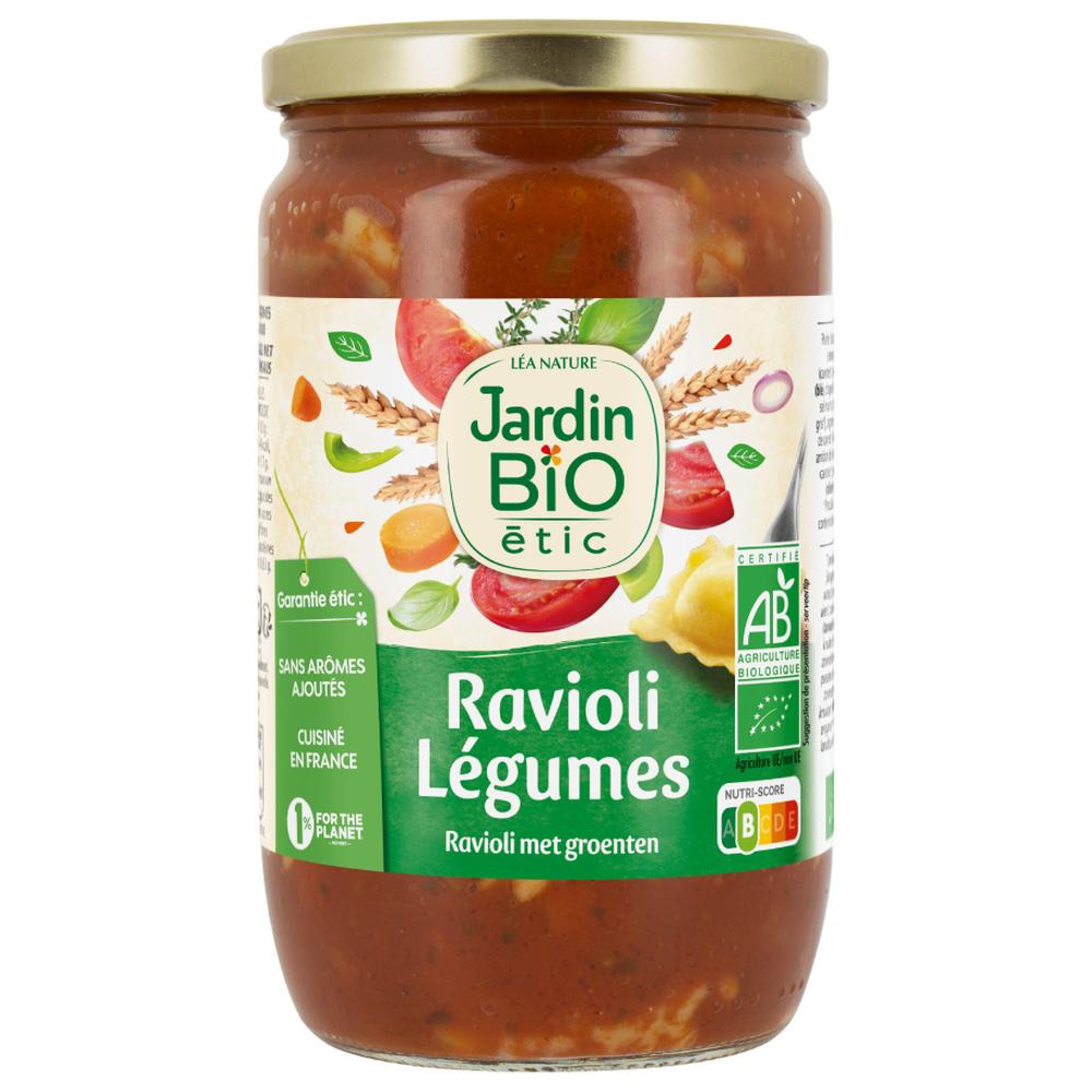 [637736] Ravioli aux Légumes Jardin Bio 675g.