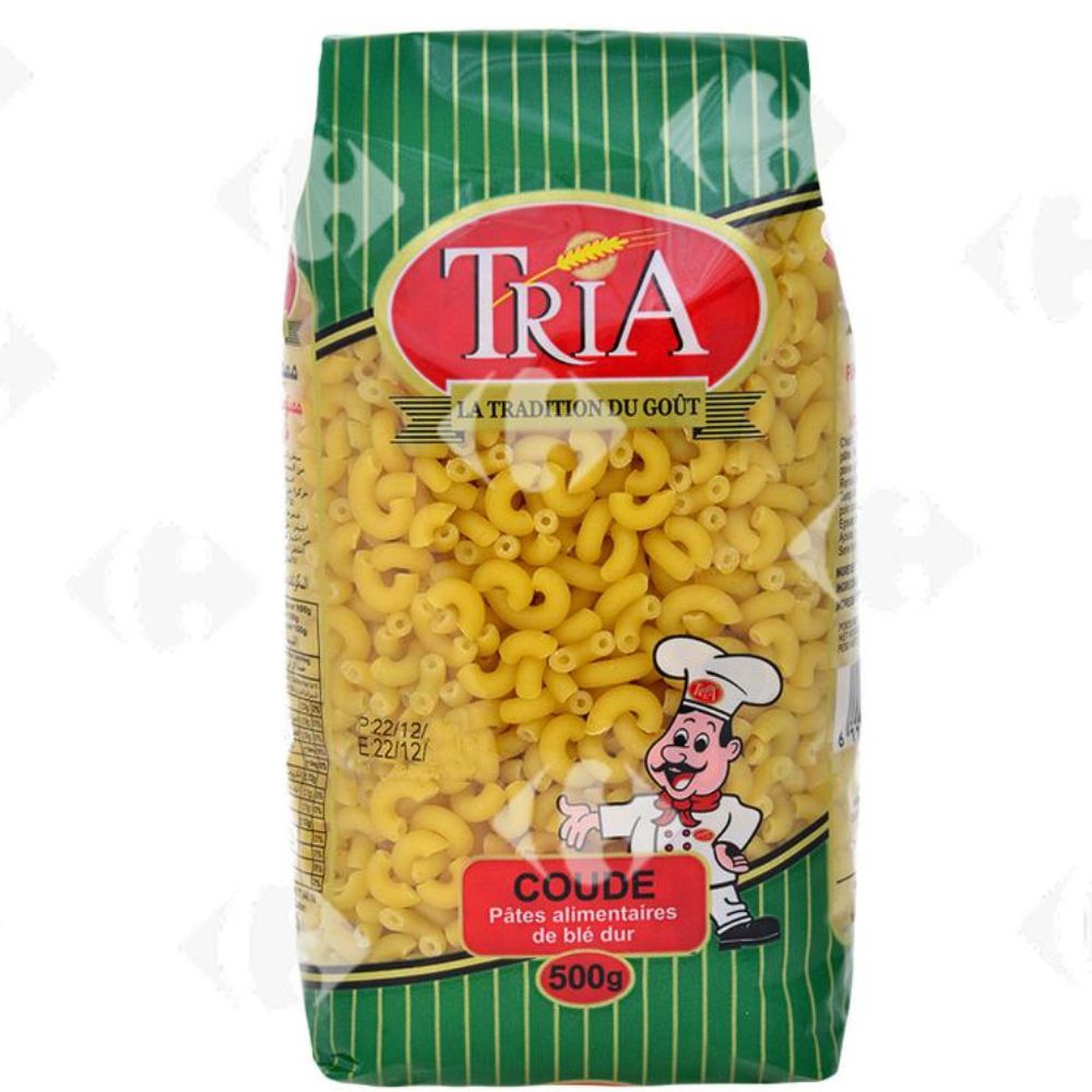 Pâtes Coudes Tria 500G.