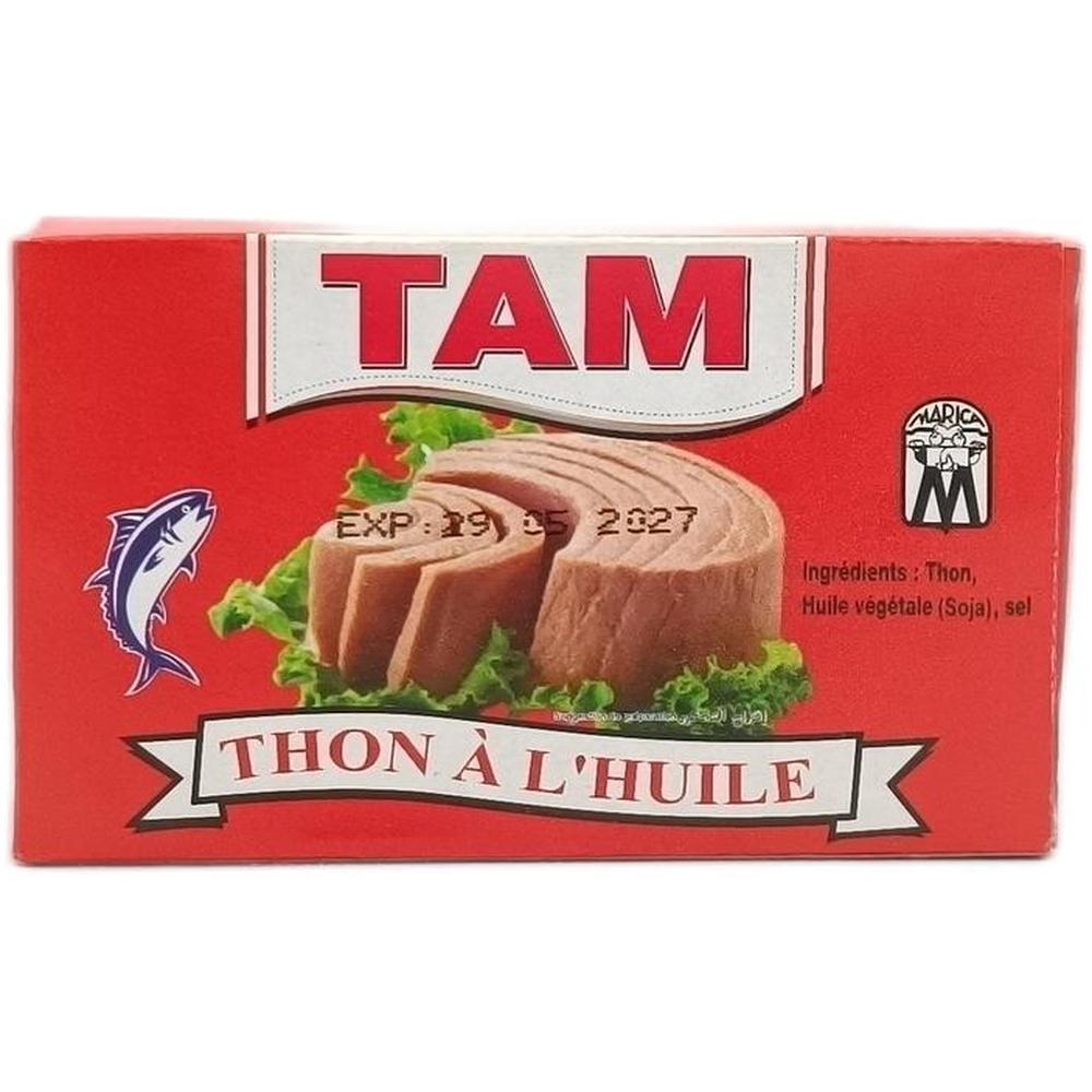 Thon à l'Huile Végétale Tam 125g.