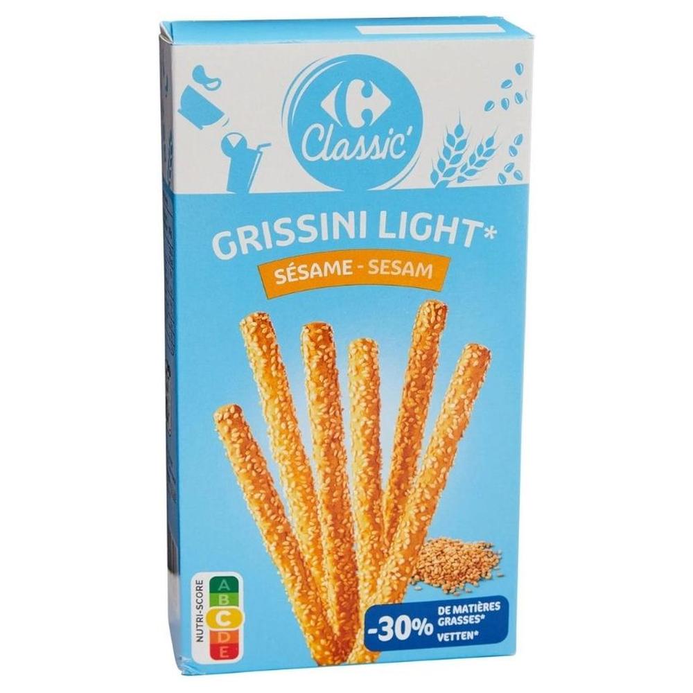 Biscuits Apéritifs au Sésame Carrefour Classic 125g