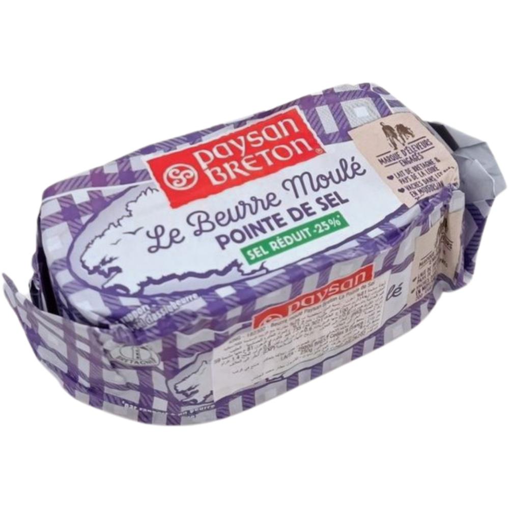 [560666] Beurre Moulé à La Pointe De Sel Paysan Breton 250g.